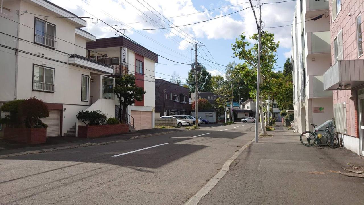 Near Sapporo St & Hokkaido University Cozy Studio Sanwa101 Exterior foto